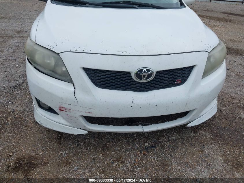 2010 Toyota Corolla S VIN: 2T1BU4EE3AC453657 Lot: 39383330