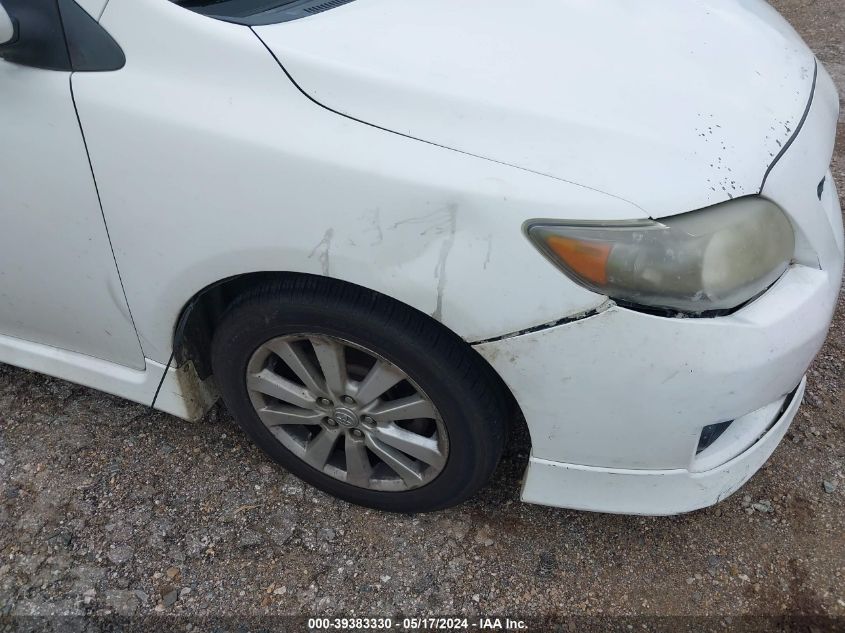 2010 Toyota Corolla S VIN: 2T1BU4EE3AC453657 Lot: 39383330