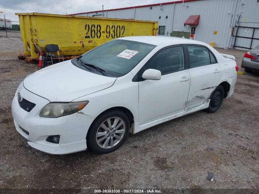 2010 Toyota Corolla S VIN: 2T1BU4EE3AC453657 Lot: 39383330