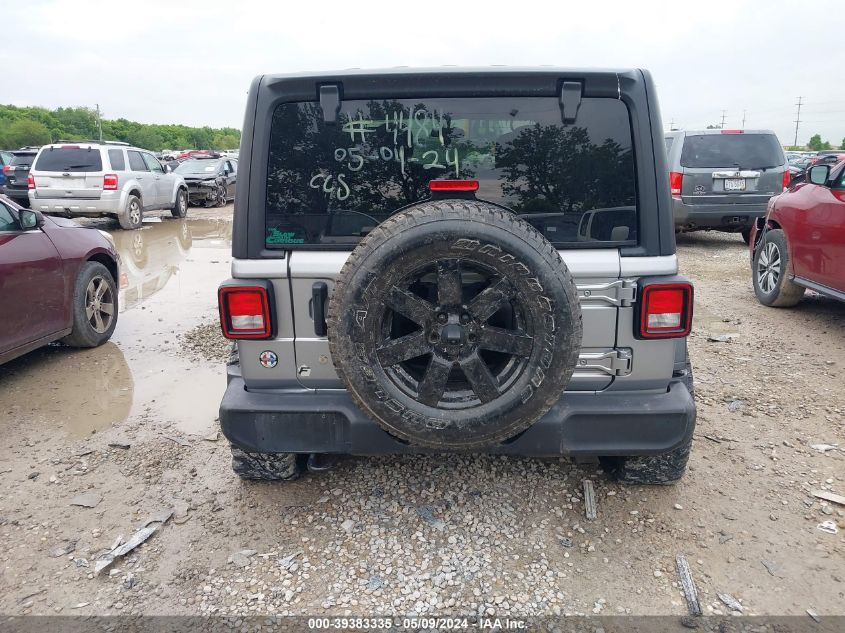 2019 Jeep Wrangler Unlimited Sport VIN: 1C4HJXDG5KW633710 Lot: 39383335