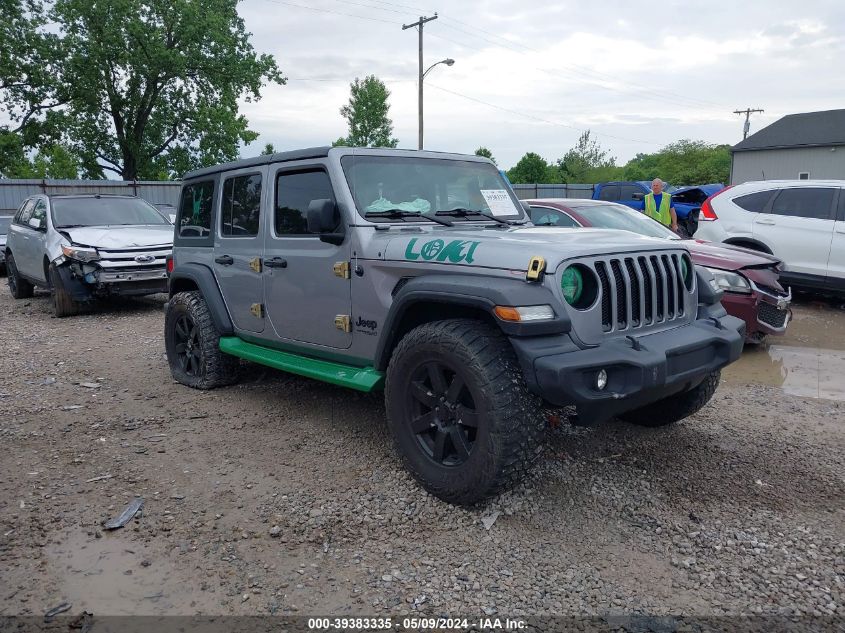 2019 Jeep Wrangler Unlimited Sport VIN: 1C4HJXDG5KW633710 Lot: 39383335