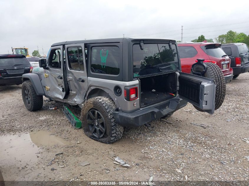 2019 Jeep Wrangler Unlimited Sport VIN: 1C4HJXDG5KW633710 Lot: 39383335