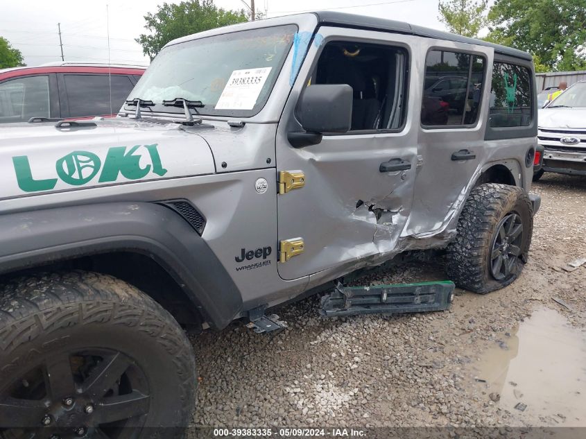 2019 Jeep Wrangler Unlimited Sport VIN: 1C4HJXDG5KW633710 Lot: 39383335