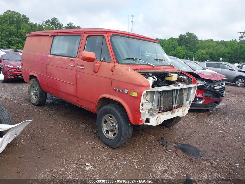 1984 GMC Vandura G3500 VIN: 1GTGG35M5E7520491 Lot: 39383336