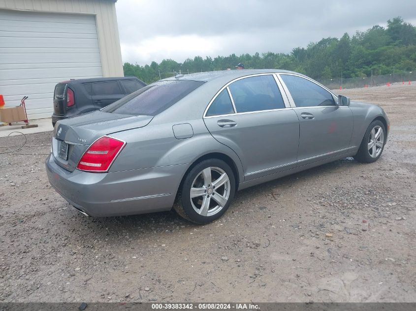 2011 Mercedes-Benz S 550 4Matic VIN: WDDNG8GB7BA361381 Lot: 39383342