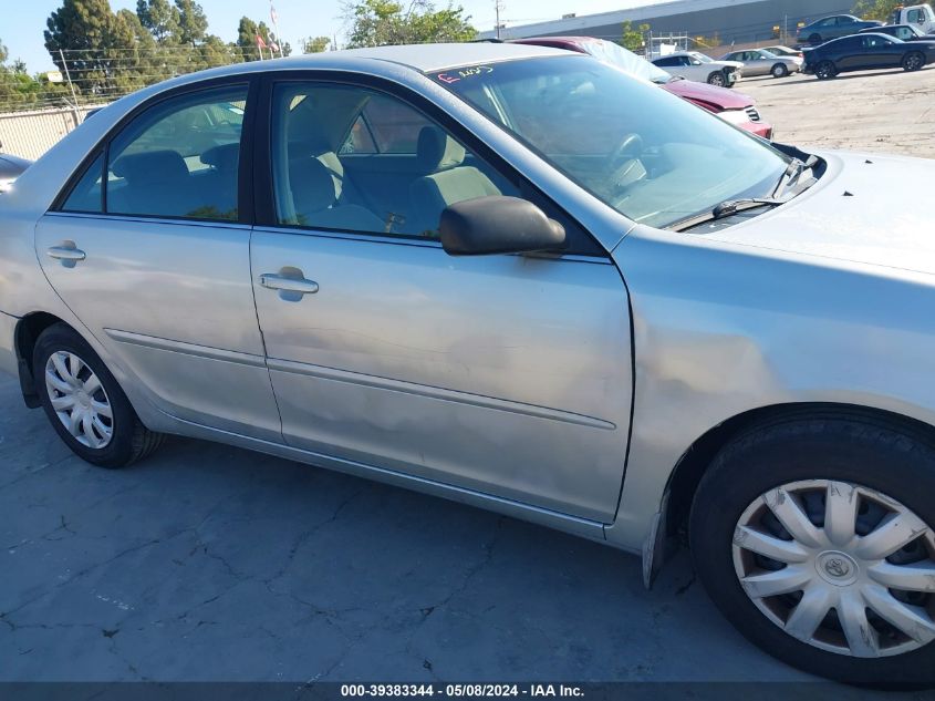 2005 Toyota Camry Std VIN: JTDBE32K953034468 Lot: 39383344