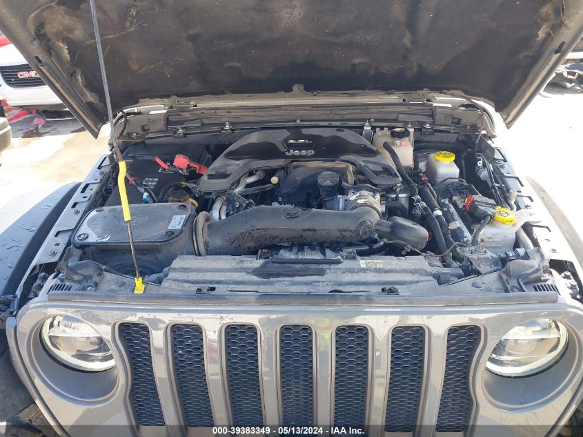 2020 Jeep Wrangler Rubicon 4X4 VIN: 1C4HJXCG3LW110012 Lot: 39383349