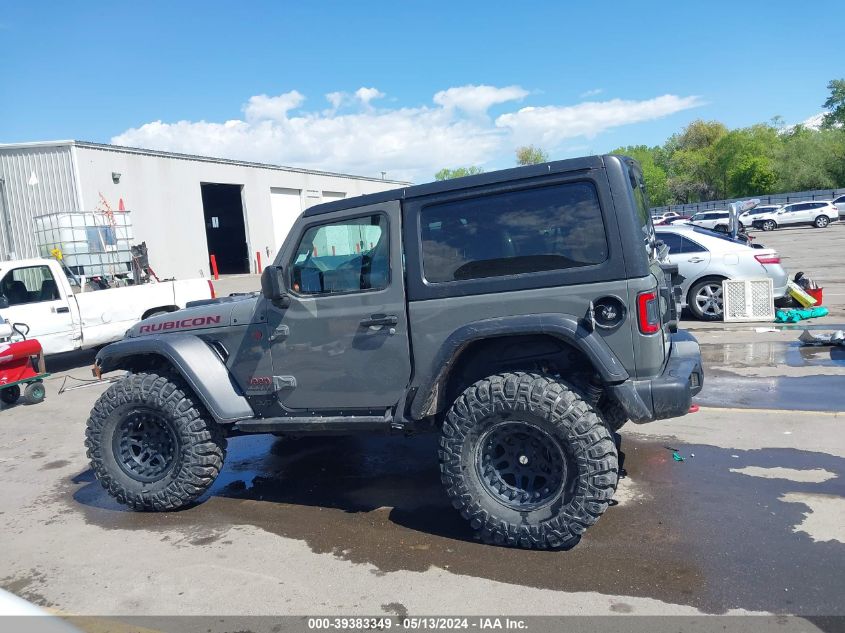 2020 Jeep Wrangler Rubicon 4X4 VIN: 1C4HJXCG3LW110012 Lot: 39383349