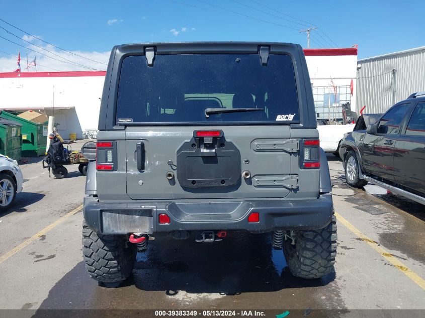 2020 Jeep Wrangler Rubicon 4X4 VIN: 1C4HJXCG3LW110012 Lot: 39383349