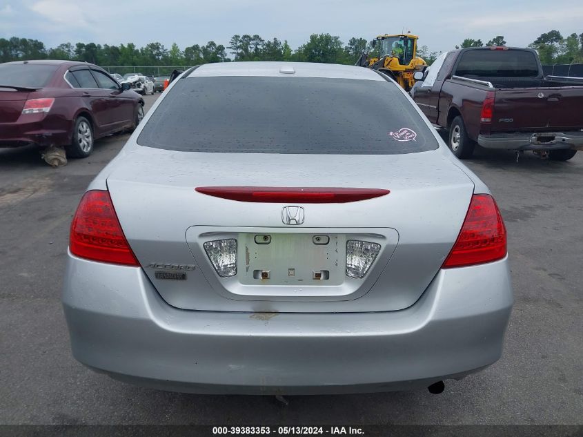 2007 Honda Accord 2.4 Ex VIN: 1HGCM56817A053842 Lot: 39383353