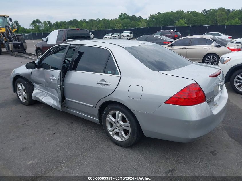 2007 Honda Accord 2.4 Ex VIN: 1HGCM56817A053842 Lot: 39383353