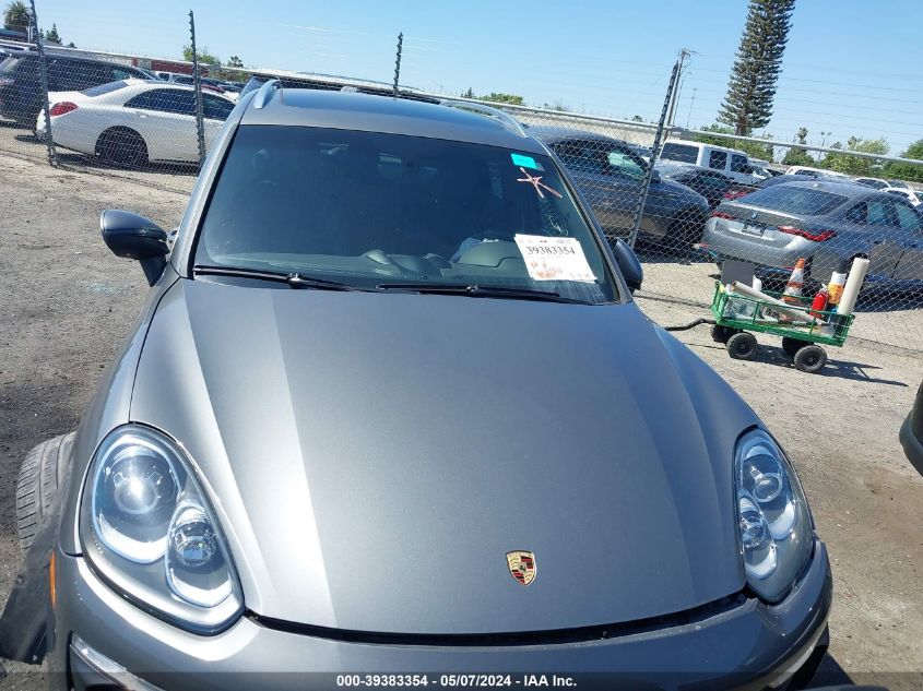 2016 Porsche Cayenne Diesel VIN: WP1AF2A20GKA42762 Lot: 39383354