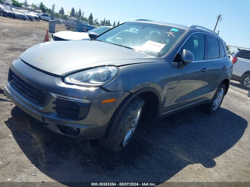 2016 Porsche Cayenne Diesel VIN: WP1AF2A20GKA42762 Lot: 39383354