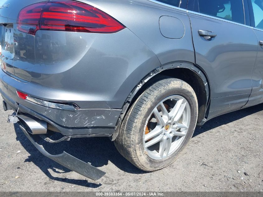 2016 Porsche Cayenne Diesel VIN: WP1AF2A20GKA42762 Lot: 39383354