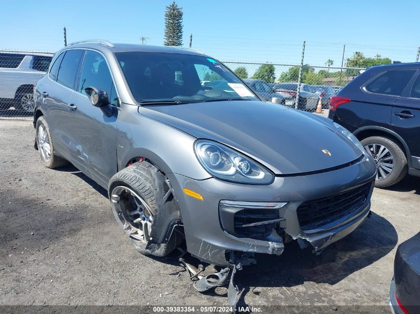 2016 Porsche Cayenne Diesel VIN: WP1AF2A20GKA42762 Lot: 39383354