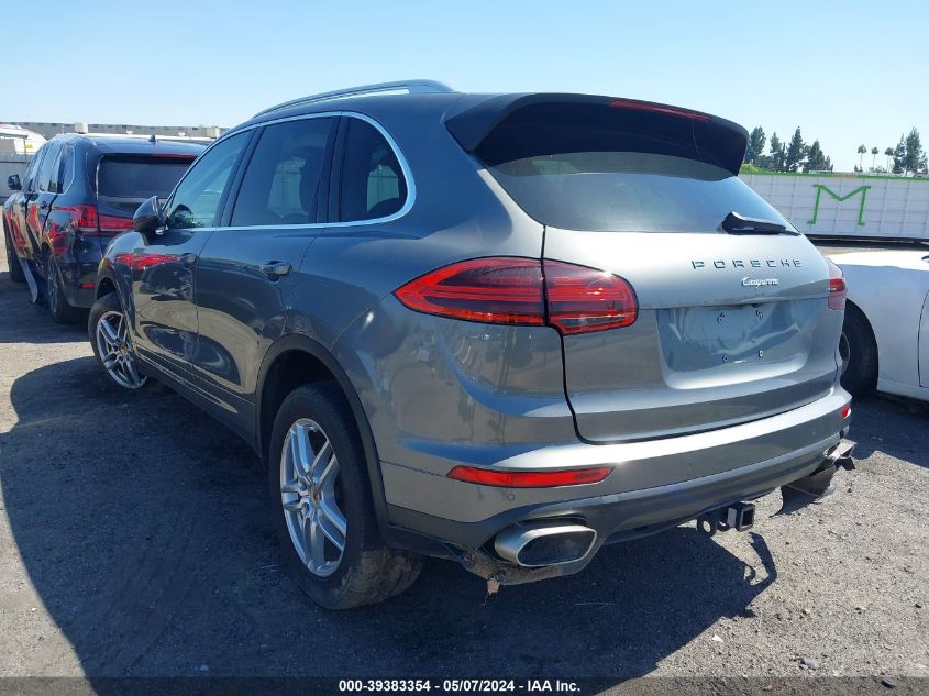 2016 Porsche Cayenne Diesel VIN: WP1AF2A20GKA42762 Lot: 39383354