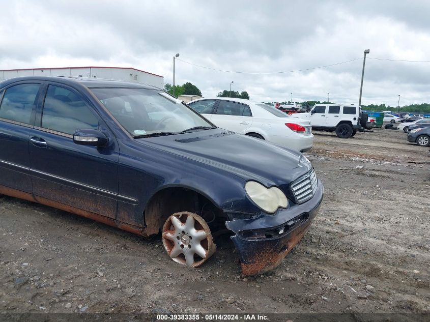 2002 Mercedes-Benz C 320 VIN: WDBRF64J12F197786 Lot: 39383355