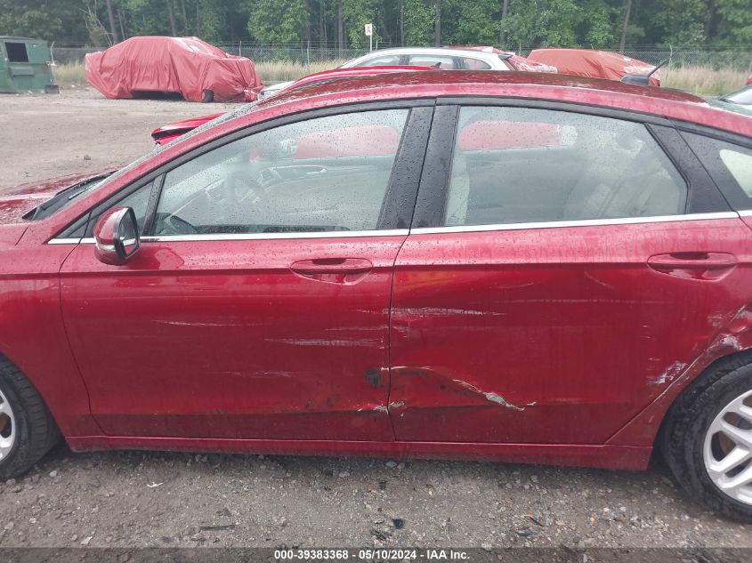 2016 FORD FUSION SE - 3FA6P0H76GR237325