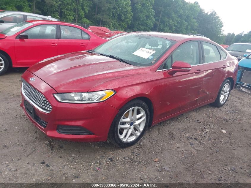 2016 Ford Fusion Se VIN: 3FA6P0H76GR237325 Lot: 39383368