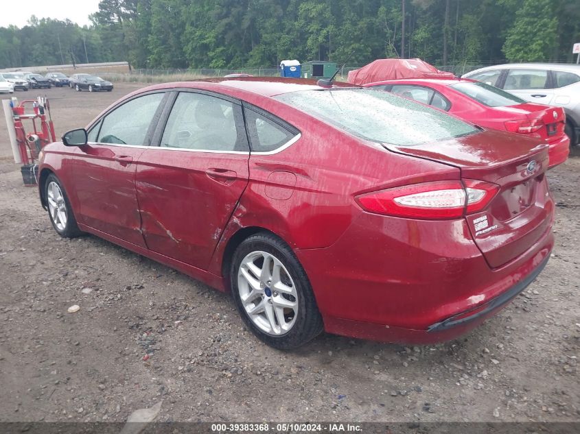 2016 Ford Fusion Se VIN: 3FA6P0H76GR237325 Lot: 39383368