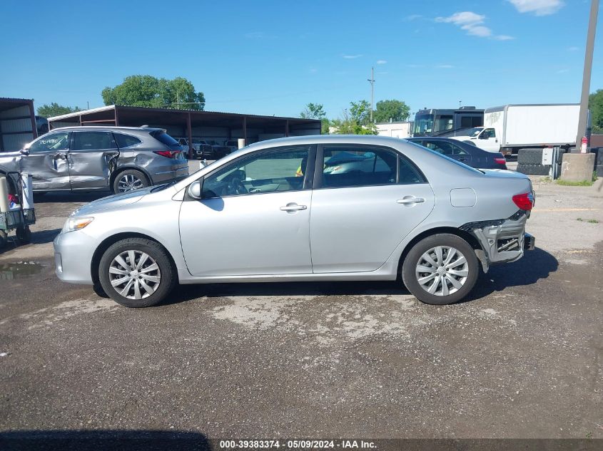 2013 Toyota Corolla Le VIN: 5YFBU4EE9DP200038 Lot: 39383374