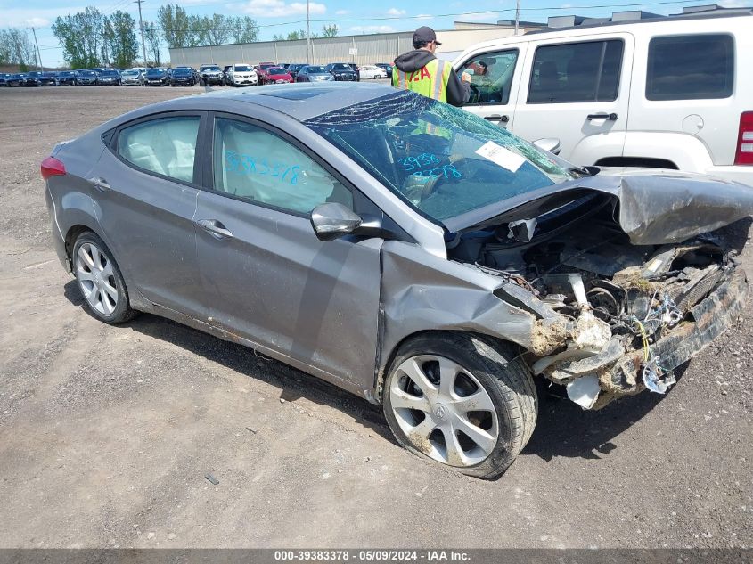 2011 Hyundai Elantra Limited (Ulsan Plant) VIN: KMHDH4AE8BU088590 Lot: 39383378