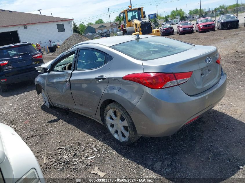 2011 Hyundai Elantra Limited (Ulsan Plant) VIN: KMHDH4AE8BU088590 Lot: 39383378