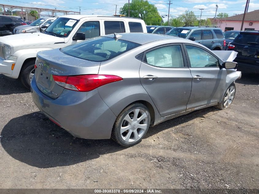 2011 Hyundai Elantra Limited (Ulsan Plant) VIN: KMHDH4AE8BU088590 Lot: 39383378