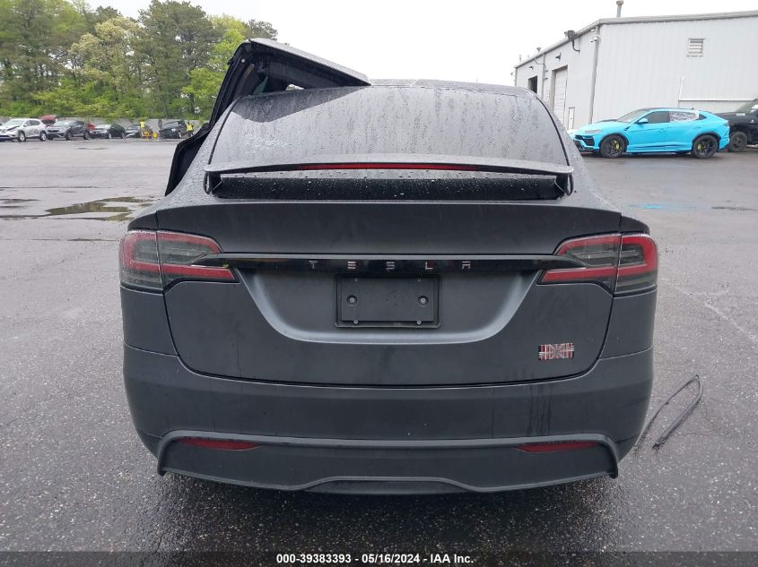 2023 Tesla Model X Plaid Tri Motor All-Wheel Drive VIN: 7SAXCBE61PF384285 Lot: 39383393