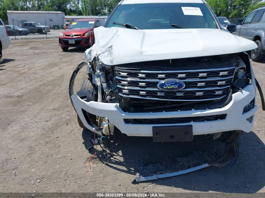VIN 1FM5K8D89HGA41482 2017 FORD EXPLORER XLT