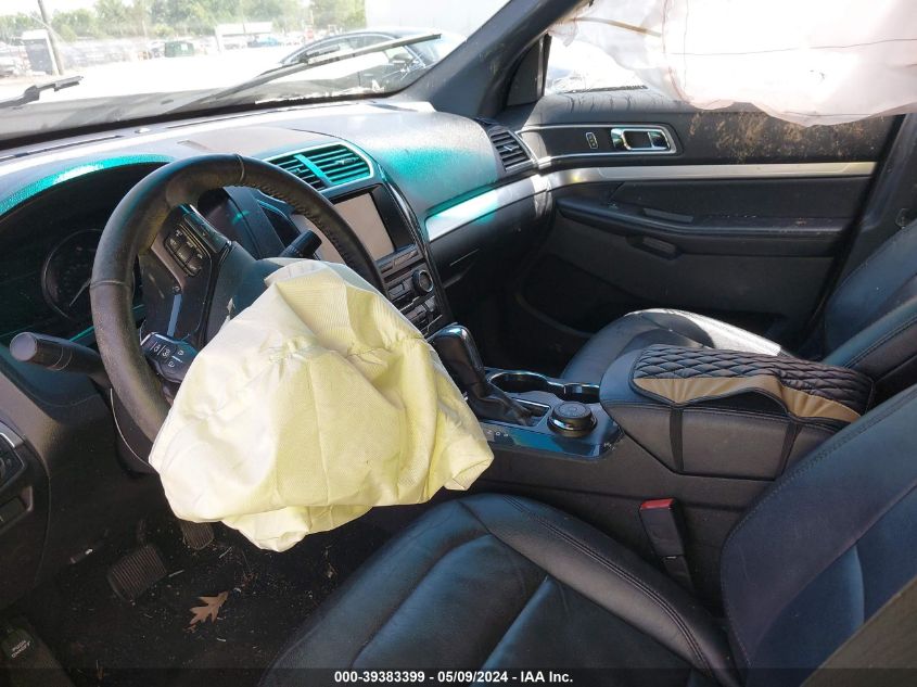 VIN 1FM5K8D89HGA41482 2017 FORD EXPLORER XLT