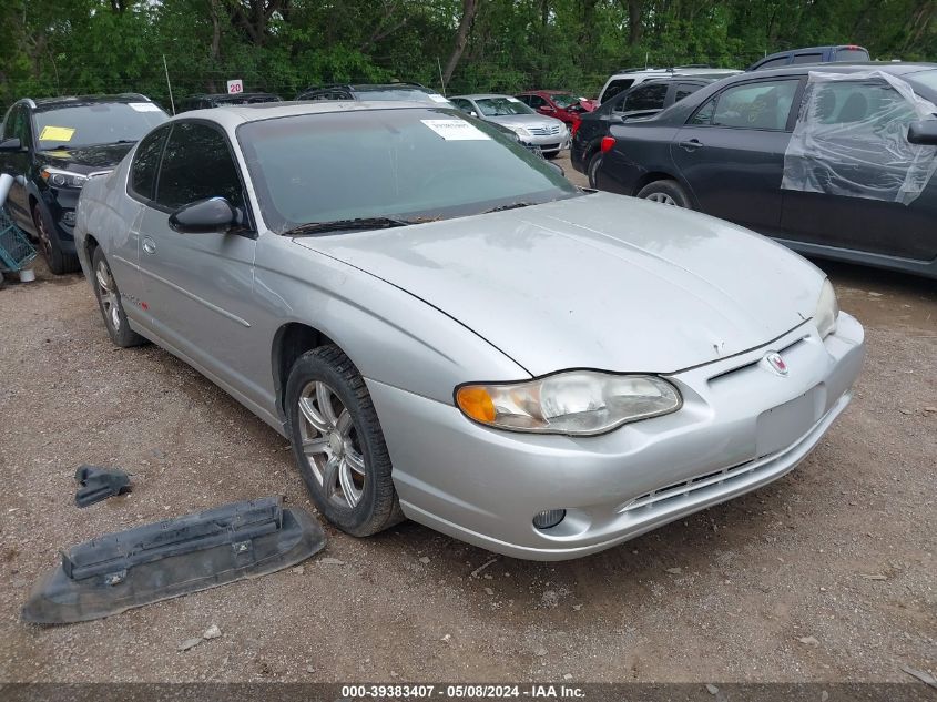 2G1WX15K929211530 | 2002 CHEVROLET MONTE CARLO