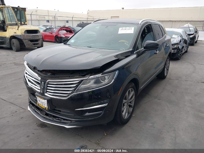 2017 Lincoln Mkc Select VIN: 5LMCJ2C99HUL62566 Lot: 39383421