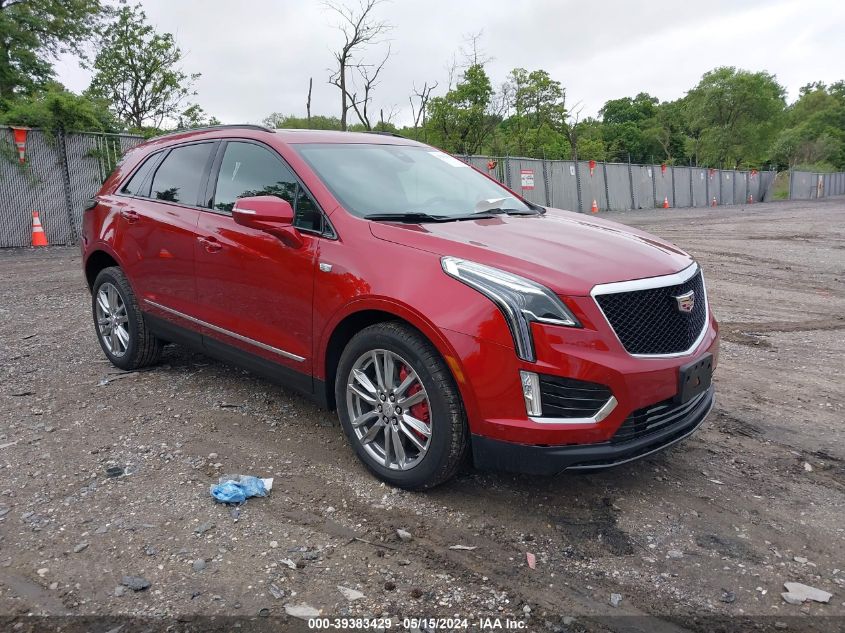 2024 Cadillac Xt5 Awd Sport VIN: 1GYKNGRS8RZ721970 Lot: 39383429