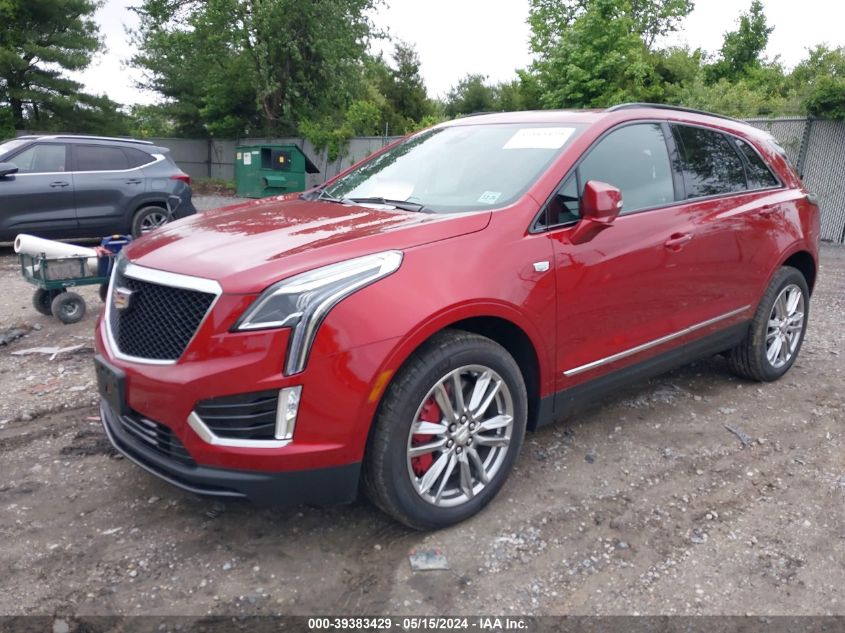 2024 Cadillac Xt5 Awd Sport VIN: 1GYKNGRS8RZ721970 Lot: 39383429