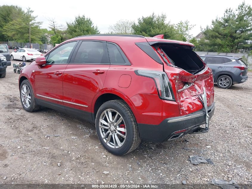 2024 Cadillac Xt5 Awd Sport VIN: 1GYKNGRS8RZ721970 Lot: 39383429