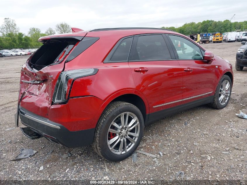 2024 Cadillac Xt5 Awd Sport VIN: 1GYKNGRS8RZ721970 Lot: 39383429