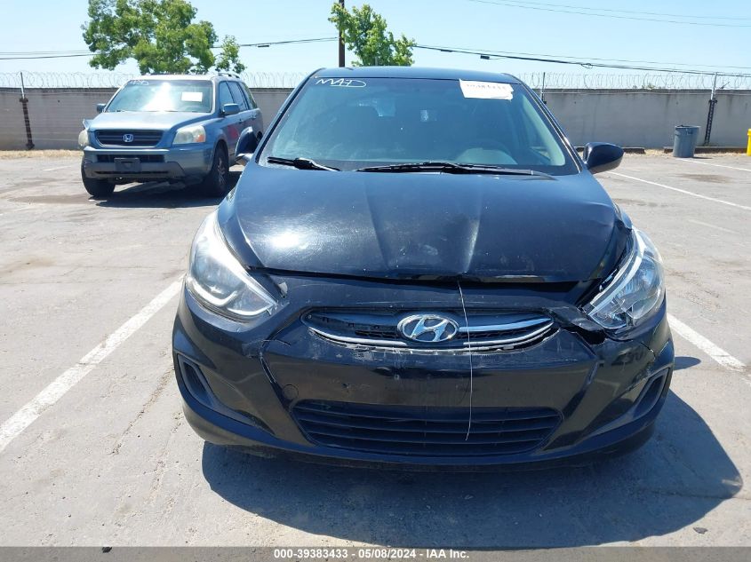 2017 Hyundai Accent Se VIN: KMHCT5AE4HU359363 Lot: 39383433