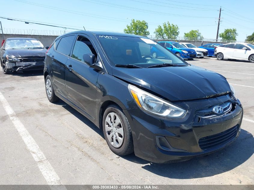 2017 Hyundai Accent Se VIN: KMHCT5AE4HU359363 Lot: 39383433