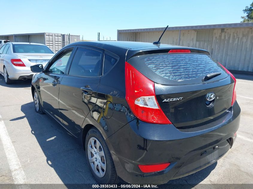 2017 Hyundai Accent Se VIN: KMHCT5AE4HU359363 Lot: 39383433