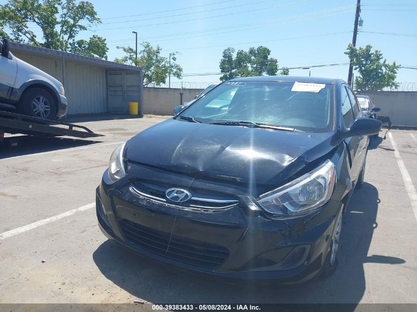 2017 Hyundai Accent Se VIN: KMHCT5AE4HU359363 Lot: 39383433