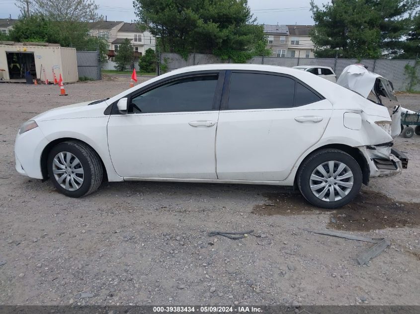 2014 Toyota Corolla Le VIN: 2T1BURHE1EC004377 Lot: 39383434