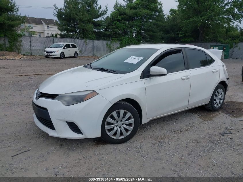 2014 TOYOTA COROLLA LE - 2T1BURHE1EC004377