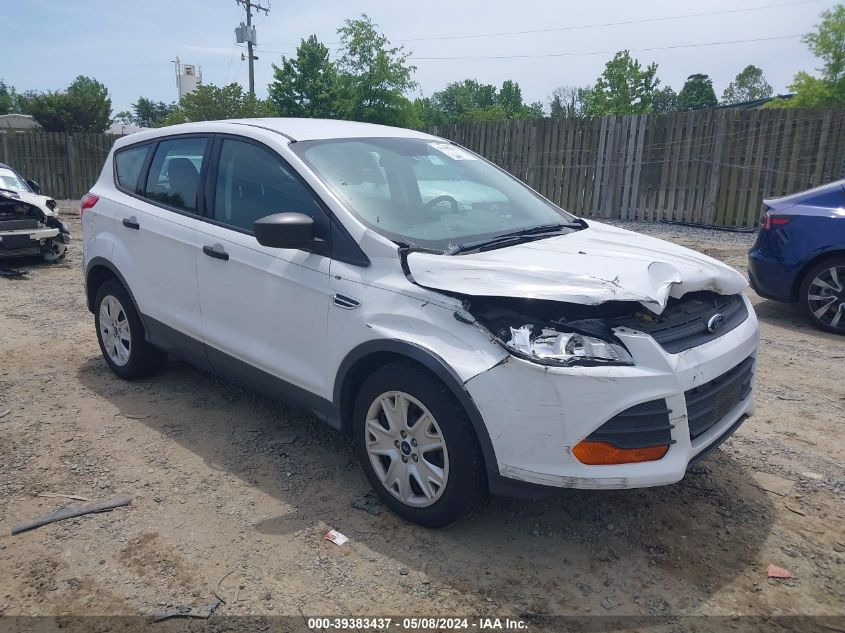 2016 Ford Escape S VIN: 1FMCU0F79GUB90577 Lot: 39383437