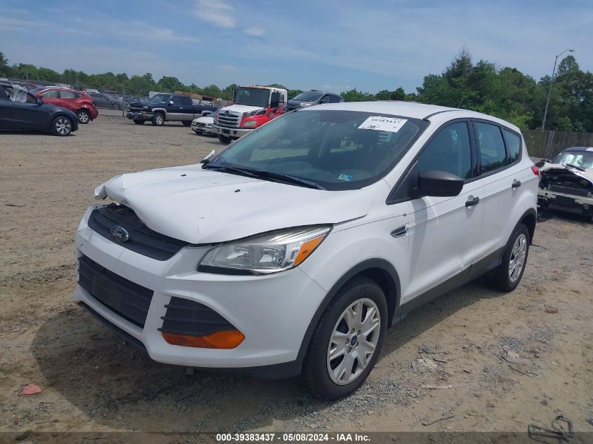 2016 Ford Escape S VIN: 1FMCU0F79GUB90577 Lot: 39383437