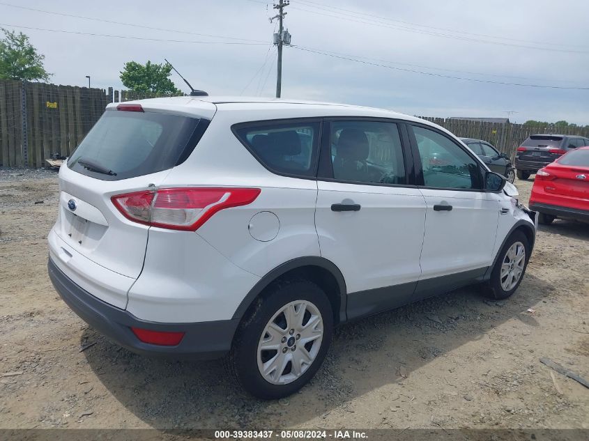 2016 FORD ESCAPE S - 1FMCU0F79GUB90577