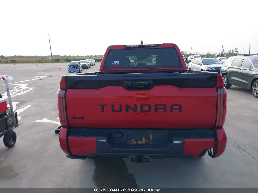 2022 Toyota Tundra Platinum VIN: 5TFNA5DB3NX030474 Lot: 39383441