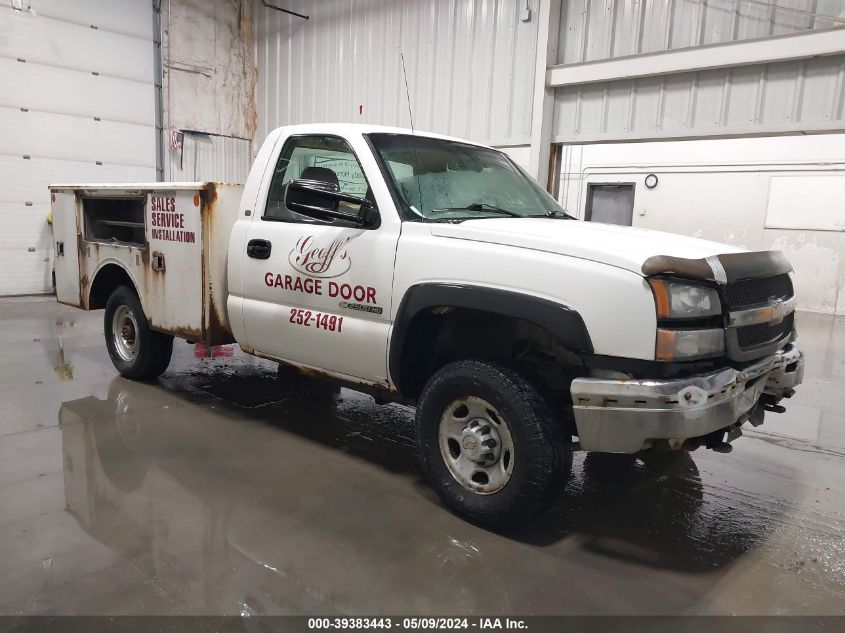 2003 Chevrolet Silverado K2500 Heavy Duty VIN: 1GBHK24U53E144094 Lot: 39383443