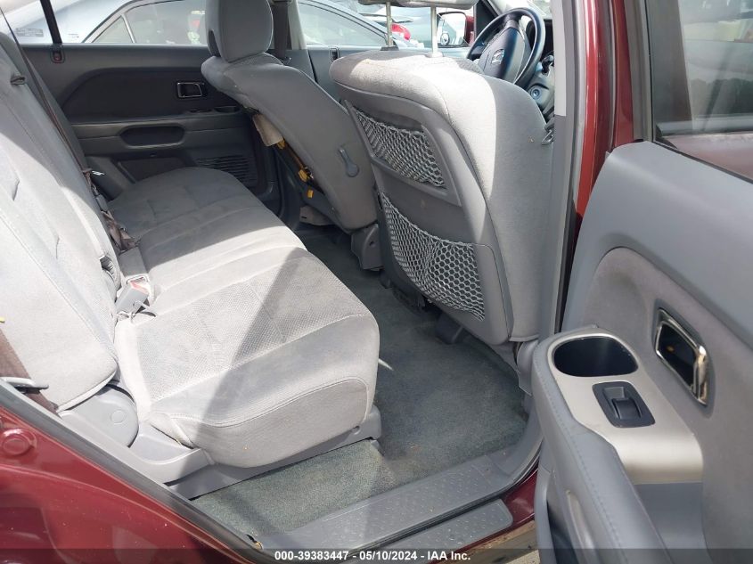 2008 Honda Pilot Se VIN: 5FNYF283X8B013024 Lot: 39383447