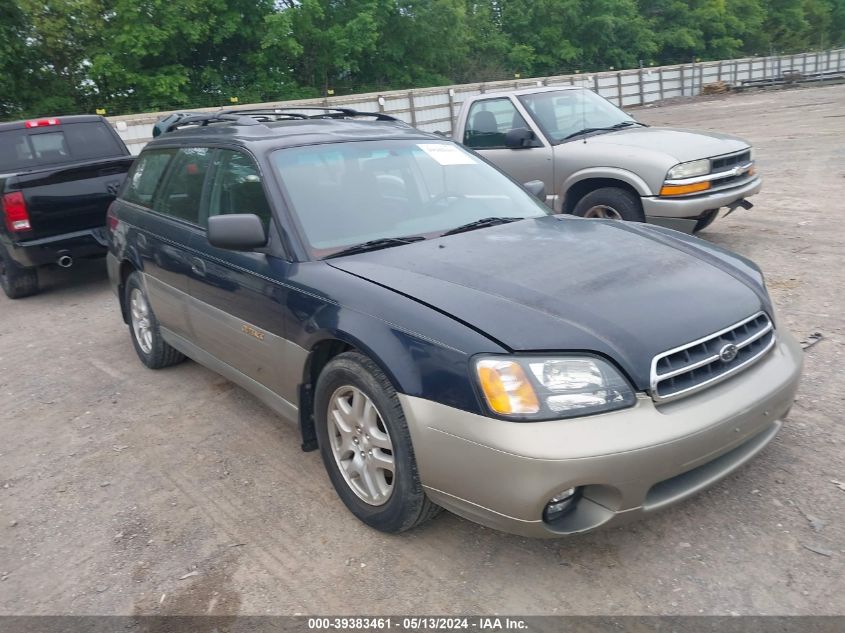 2001 Subaru Outback VIN: 4S3BH675417633342 Lot: 39383461